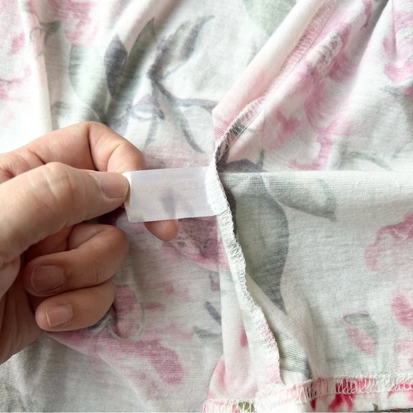 SHOW ME YOUR MUMU Brie robe Garden of blooms Short  Kimono Robe - Picture 9 of 13